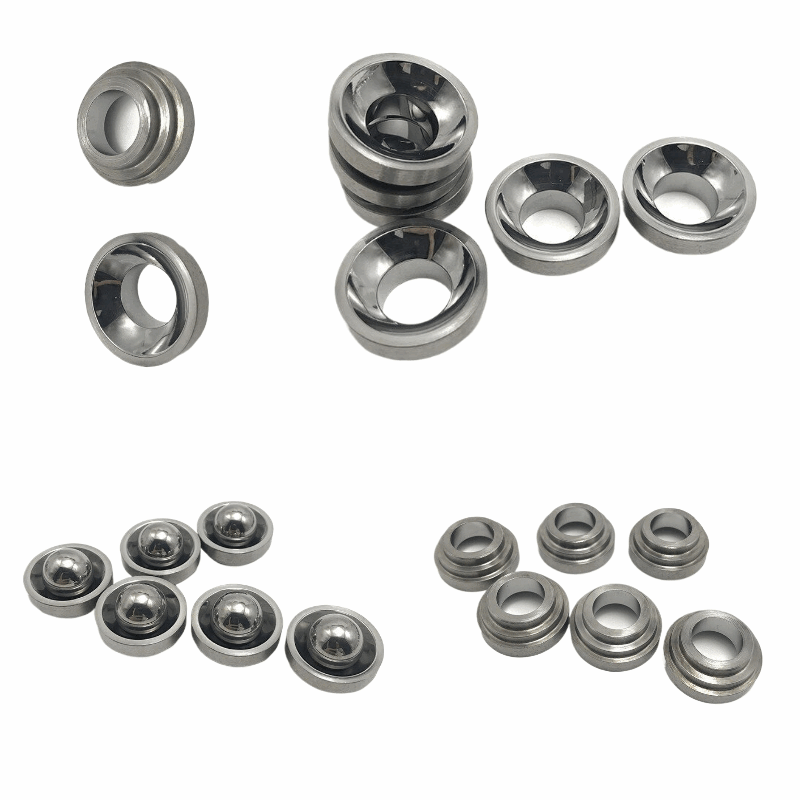 鎢鋼球座球閥,硬質合金閥座