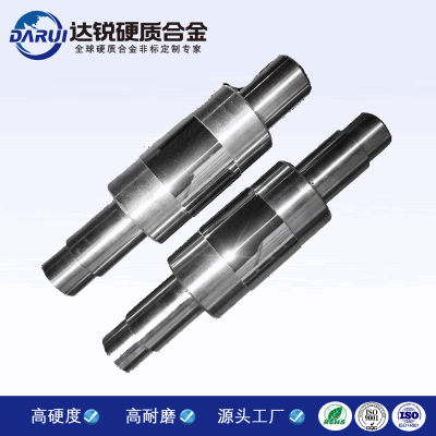 廠家生產硬質合金過濾網鎢鋼軋輥加工鋼絲扁線冷軋滾輪軋輥軋鋼